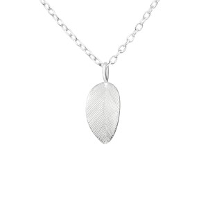 Lantisor din argint cu pandantiv frunza model DiAmanti DIA36499 (Argint 925‰ 1,4 g.)